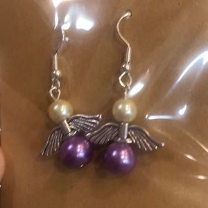 Angel earrings